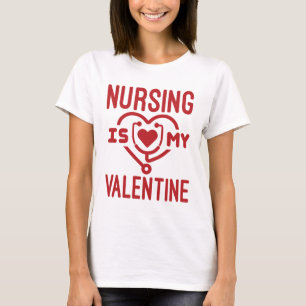 Camiseta Enfermagem É O Meu Dia de os namorados De Enfermei