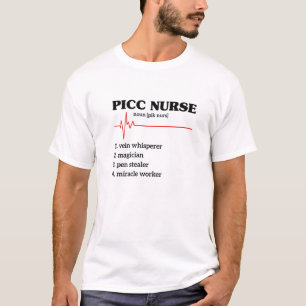 Camiseta Enfermagem Enfermeira Equipe Picc Enfermeira Terap