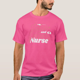Camiseta Enfermagem Enfermeira Pediátrica De Trabalho E Ent