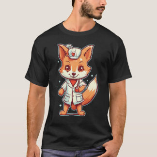 Camiseta Enfermagem Médica Fox na Enfermeira Fox