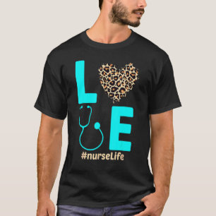 Camiseta Enfermagem Para Mulheres Alunas Cna Rn Enfermeira