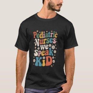 Camiseta Enfermagem Pediátrica Design de Enfermeira Pediátr
