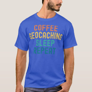 Camiseta Enfermaria do café Sono Repetir Engraçado e Engraç