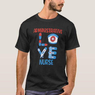 Camiseta Enfermeira Administrativa Ama Enfermagem