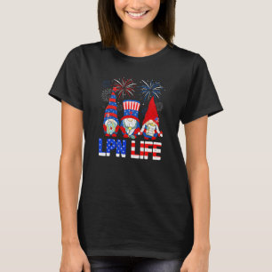 Camiseta Enfermeira Americana Lpn Stethoscope 4º De