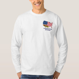 Camiseta Enfermeira Americana. Patriótico