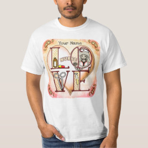 Camiseta Enfermeira Amor