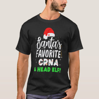 Camiseta Enfermeira Anestesiologista da Equipe de Elfos da