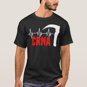 Camiseta Enfermeira Anestesista De Batimentos Cardíacos An
