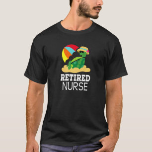 Camiseta Enfermeira Aposentação Engraçada