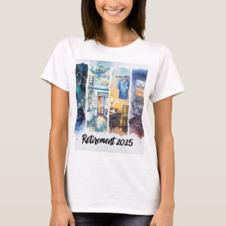 Camiseta Enfermeira Aposentada 2025 – Jalecos Fora, Jantar