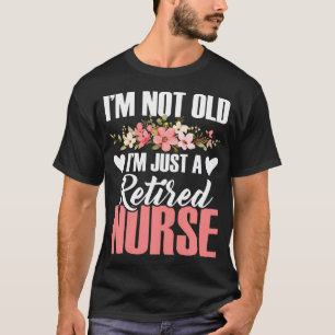 Camiseta Enfermeira Aposentada Aposentadoria de Enfermagem
