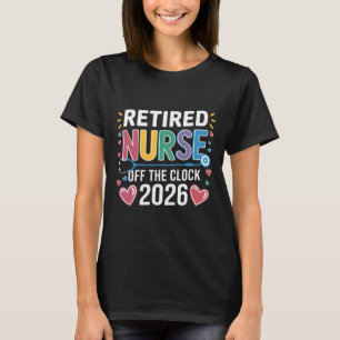 Camiseta Enfermeira Aposentada Fora do Horário 2026 Escola