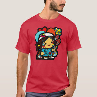 Camiseta Enfermeira Asiática Adorável e Presente Perfeito p