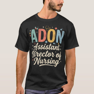 Camiseta Enfermeira Assistente Diretora de Enfermagem Adon