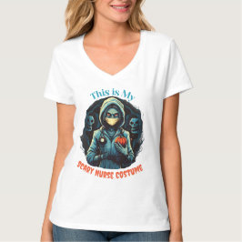 Camiseta Enfermeira Assustadora Costume T-shirt