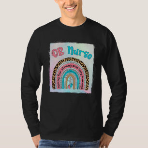 Camiseta Enfermeira Bela Enfermeira Arco-Íris Obstetrícia O