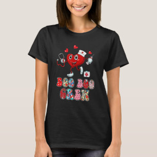 Camiseta Enfermeira Bonita Boo Boo Crew Dia de os namorados