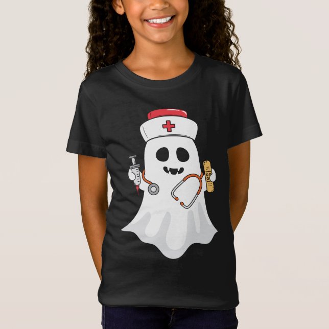 Camiseta Enfermeira Boo (Frente)