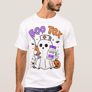 Camiseta Enfermeira Boo Tox Enfermeira Ghost Filler Botox H