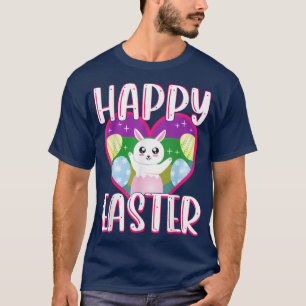 Camiseta Enfermeira Bunny Stethoscope Ovos de Felz pascoa C