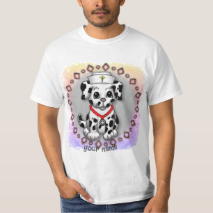 Camiseta Enfermeira Cachorrinho