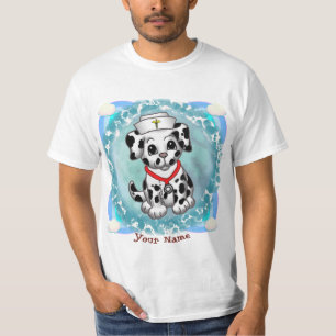 Camiseta Enfermeira Cachorrinho