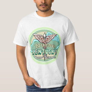 Camiseta Enfermeira Caduceu do Kentucky