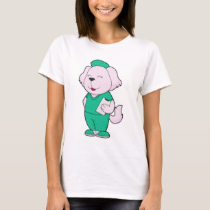 Camiseta Enfermeira Canina