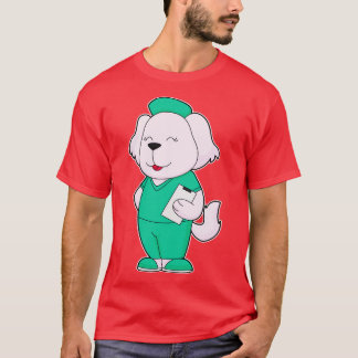 Camiseta Enfermeira Canina