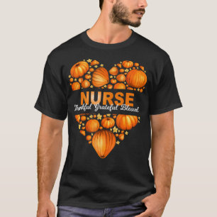 Camiseta Enfermeira Cardíaca de Bombaim Autumn Graças Grate