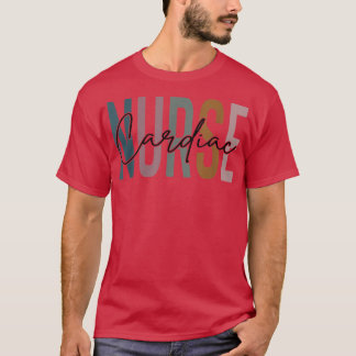 Camiseta Enfermeira Cardíaca Enfermeira Vírgula Vírgula Enf