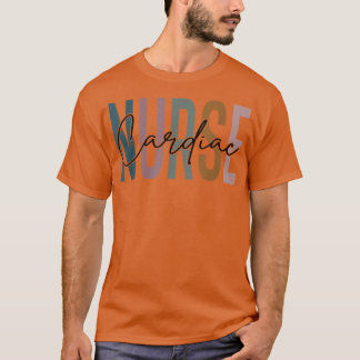 Camiseta Enfermeira Cardíaca Enfermeira Vírgula Vírgula Enf