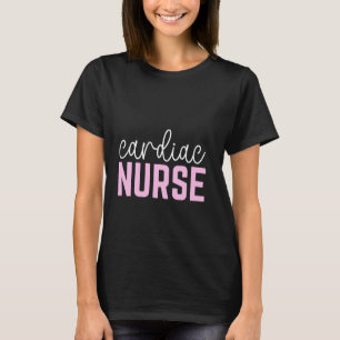 Camiseta Enfermeira cardíaca engraçada cardiologia coração