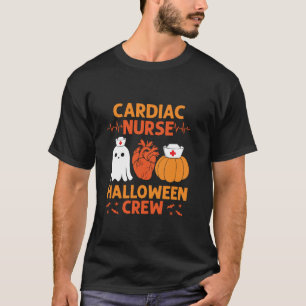 Camiseta Enfermeira Cardiologia Halloween Cardiologia Nu