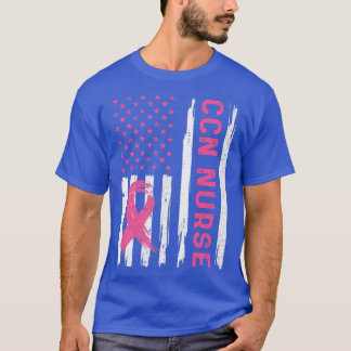 Camiseta Enfermeira CCN Enfermeira Americana Enfermeira de