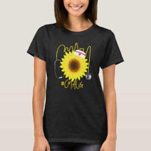 Camiseta Enfermeira Cma Life Sunflower