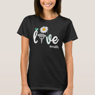 Camiseta Enfermeira Cna Para Mulheres Anjos Escola de Enfer