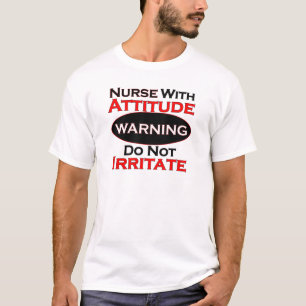 Camiseta Enfermeira com atitude