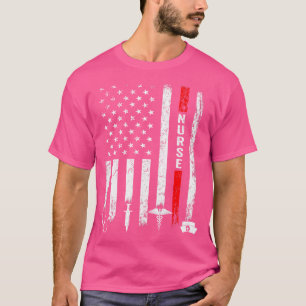 Camiseta Enfermeira com batimento cardíaco, enfermeira médi