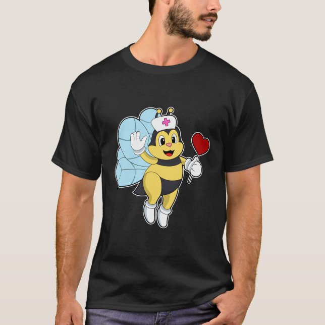 Camiseta Enfermeira com Coração.PNG (Frente)