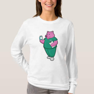 Camiseta Enfermeira com Medicina