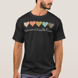 Camiseta Enfermeira Comportamental de Saúde, Psiquiatri-Leo