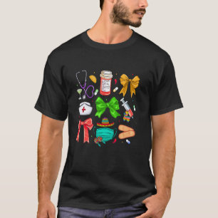 Camiseta Enfermeira Coquete Mexicana Estetoscópio Jaleco Ci