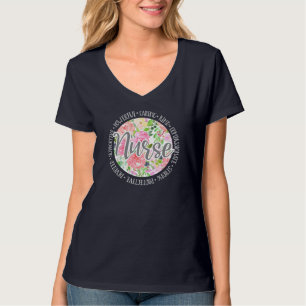 Camiseta Enfermeira Covid 19 Trabalhador Essencial de Cuida