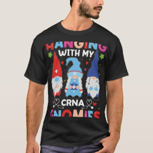 Camiseta Enfermeira CRNA Hospital Anestesia Pendurada com m