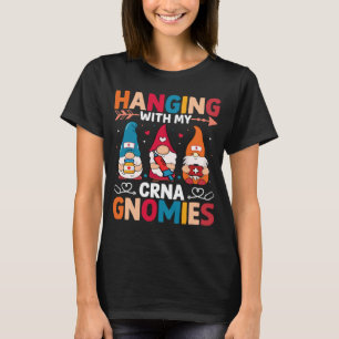 Camiseta Enfermeira CRNA Hospital Anestesia Pendurada com m