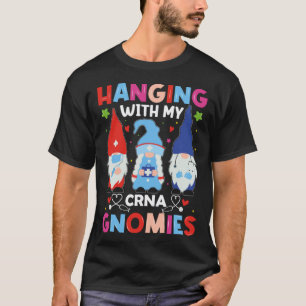 Camiseta Enfermeira CRNA Hospital Anestesia Pendurada com m