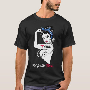 Camiseta Enfermeira da CNA para Mulheres Angels Enfermando 