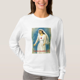 Camiseta Enfermeira da cruz vermelha